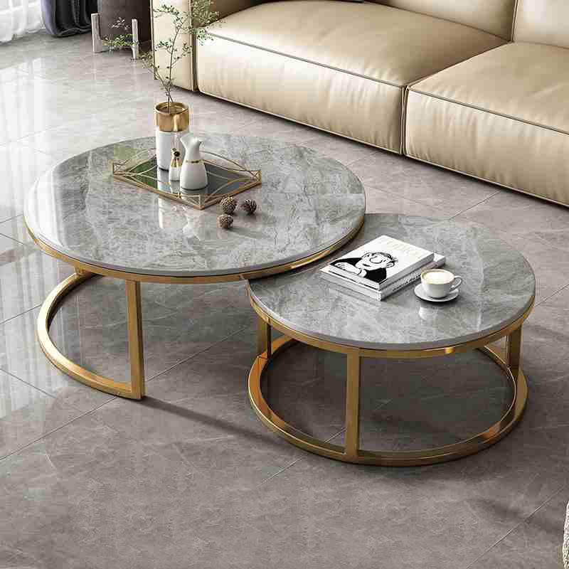 Commercial Kitchen Tables - 북유럽 럭셔리 대리석 상판 커피 테이블