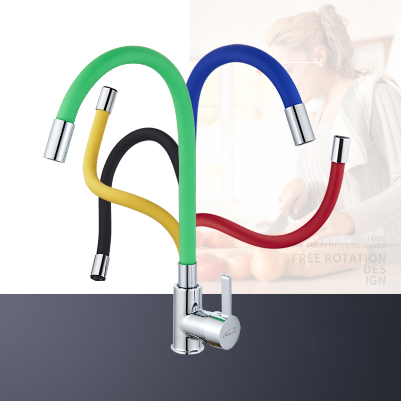 Commercial Kitchen Mixer Tap - Vidric 크롬 블랙 주방 싱크대 수도꼭지,
