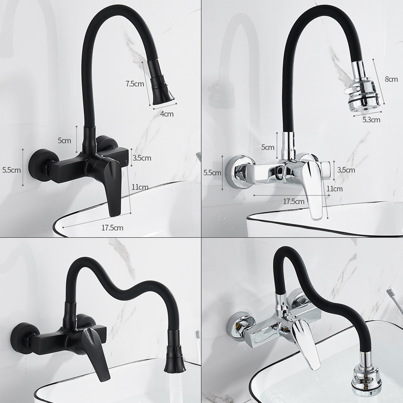 ELLEN 벽걸이 주방 싱크대 수도꼭지, 온수 냉수 믹 - Commercial Kitchen Mixer Tap 리뷰 및 가격