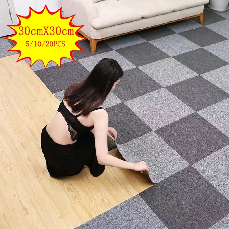 자가 접착 카펫 바닥 타일 스티커 사각형 러그 붙였다  - Commercial Kitchen Tile Flooring 리뷰 및 가격