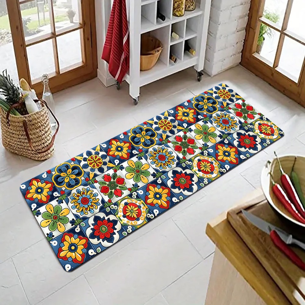 지중해 타일 카펫 매트 러그 홈 데코레이션 주방 바닥  - Commercial Kitchen Tile Flooring 리뷰 및 가격