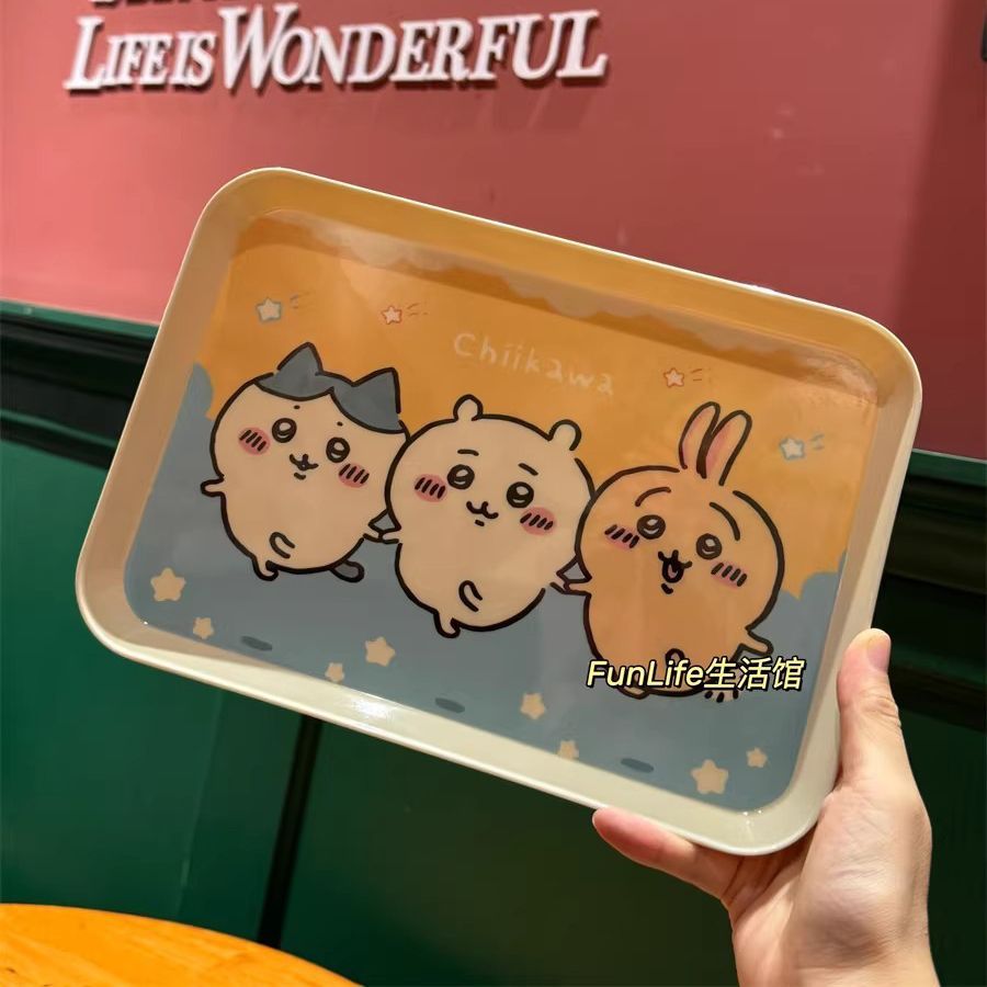 치이카와 만화 트레이 귀여운 수납 접시 아침식사 과일  - Commercial Kitchen Tables 리뷰 및 가격