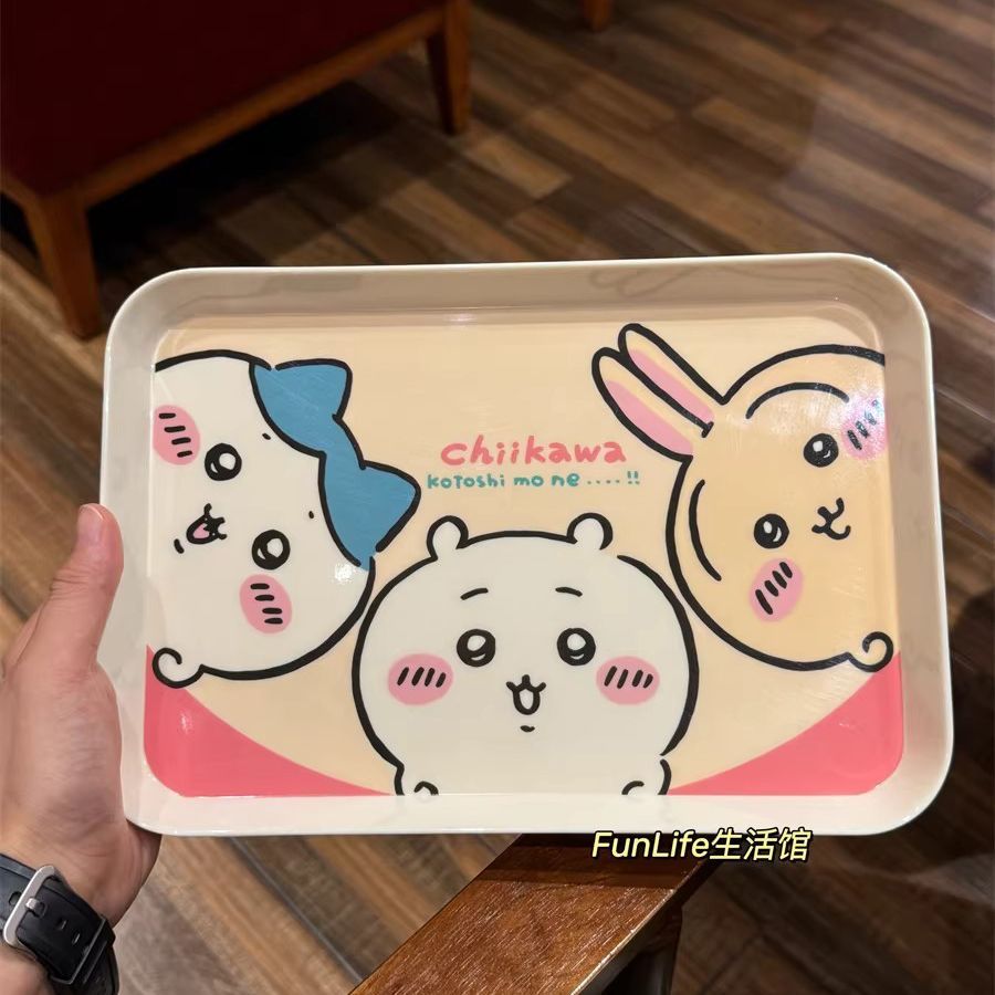 치이카와 만화 트레이 귀여운 수납 접시 아침식사 과일  - Commercial Kitchen Tables 리뷰 및 가격