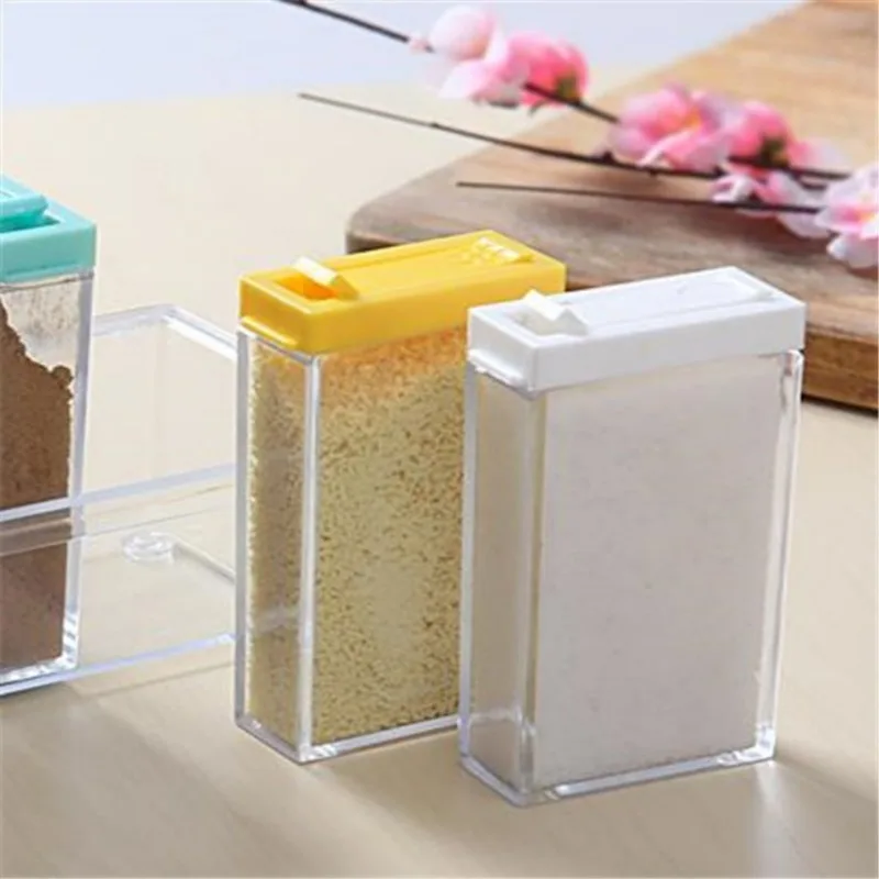 투명 조미료 6 그리드 조미료 상자 6 조각 세트 주방 - Commercial Kitchen Utensil Organizer 리뷰 및 가격
