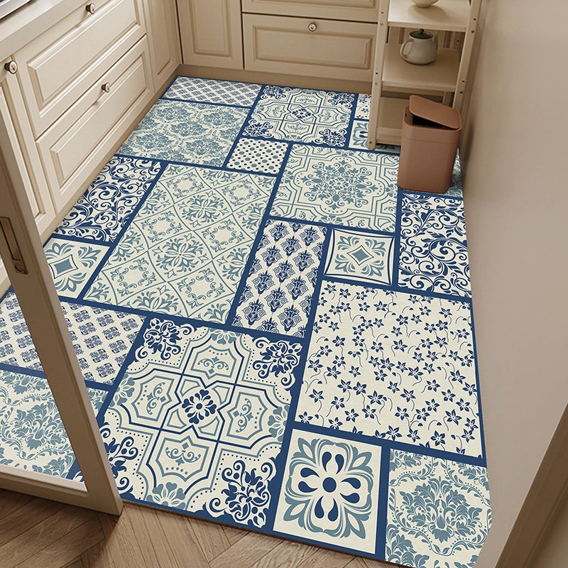PVC 주방 바닥 매트 방수 오일프루프 미끄럼 방지 가 - Commercial Kitchen Tile Flooring 리뷰 및 가격