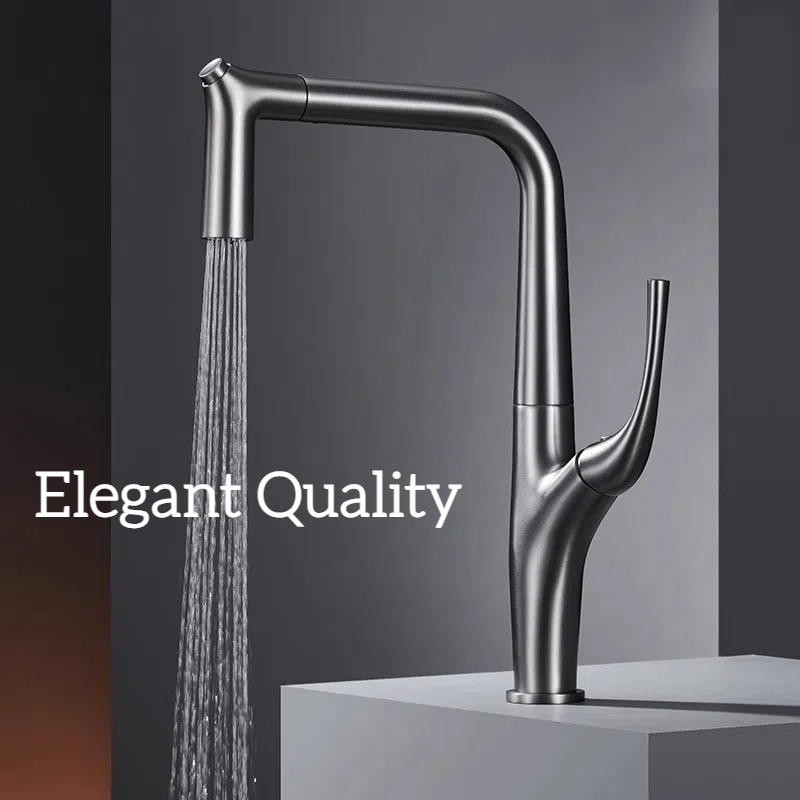주방 수도꼭지는 주방 데크 마운트 블랙 싱크 수도꼭지  - Commercial Kitchen Mixer Tap 리뷰 및 가격