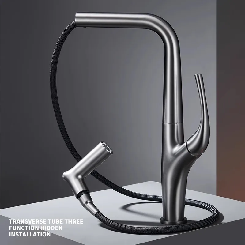 주방 수도꼭지는 주방 데크 마운트 블랙 싱크 수도꼭지  - Commercial Kitchen Mixer Tap 리뷰 및 가격