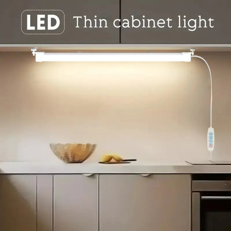 LED 언더 캐비닛 조명, USB 플러그, 조도 조절  - Commercial Kitchen Lights 리뷰 및 가격