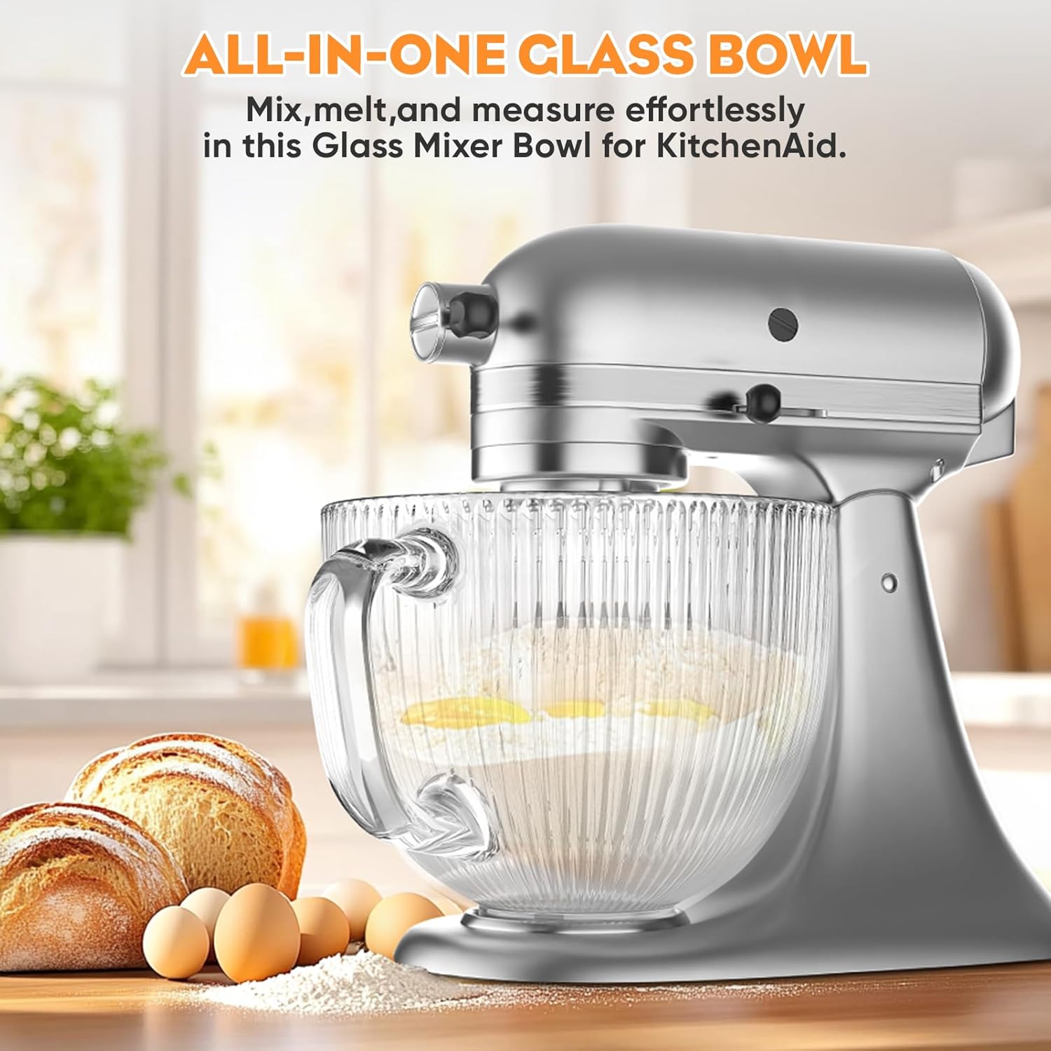 키친에이드 믹서용 GVODE 유리 그릇, 푸어 스파우트 - Commercial Kitchen Units 리뷰 및 가격