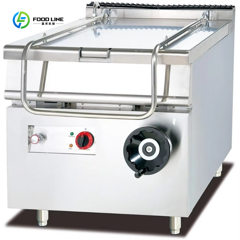 상업용 주방 60L 가스 보일러 틸팅 브레이징 팬 자동 - Commercial Kitchen Kettle 리뷰 및 가격