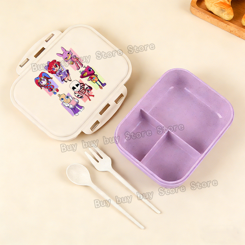 애니메이션 어메이징 디지털 서커스 도시락 휴대용 도시락 - Commercial Kitchen Utensil Organizer 리뷰 및 가격