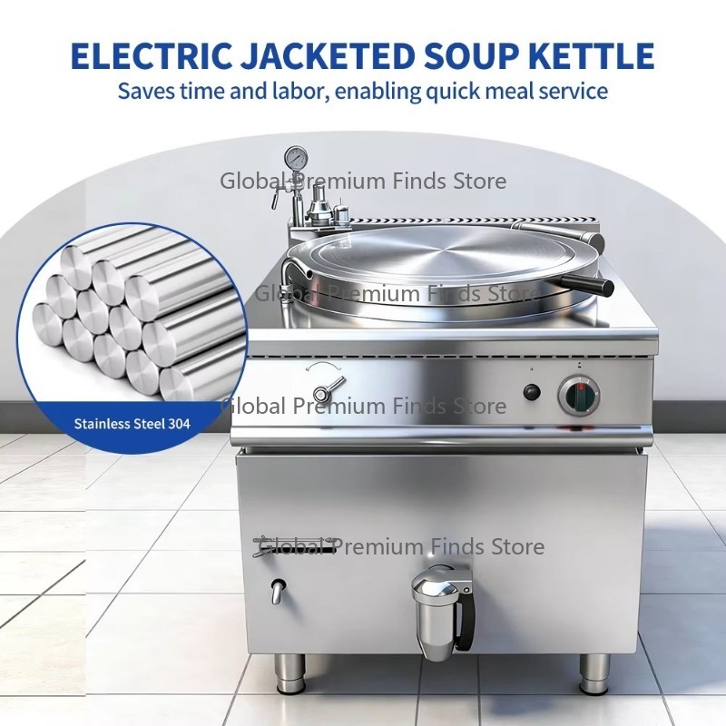 상업용 가스 수프 냄비, 재킷형 수프 케틀, 스테인리스 - Commercial Kitchen Kettle 리뷰 및 가격