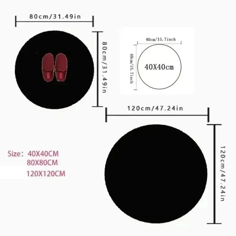레트로 비닐 레코드 패턴 카펫 원형 홈 데코레이션 바닥 - Commercial Kitchen Vinyl Flooring 리뷰 및 가격