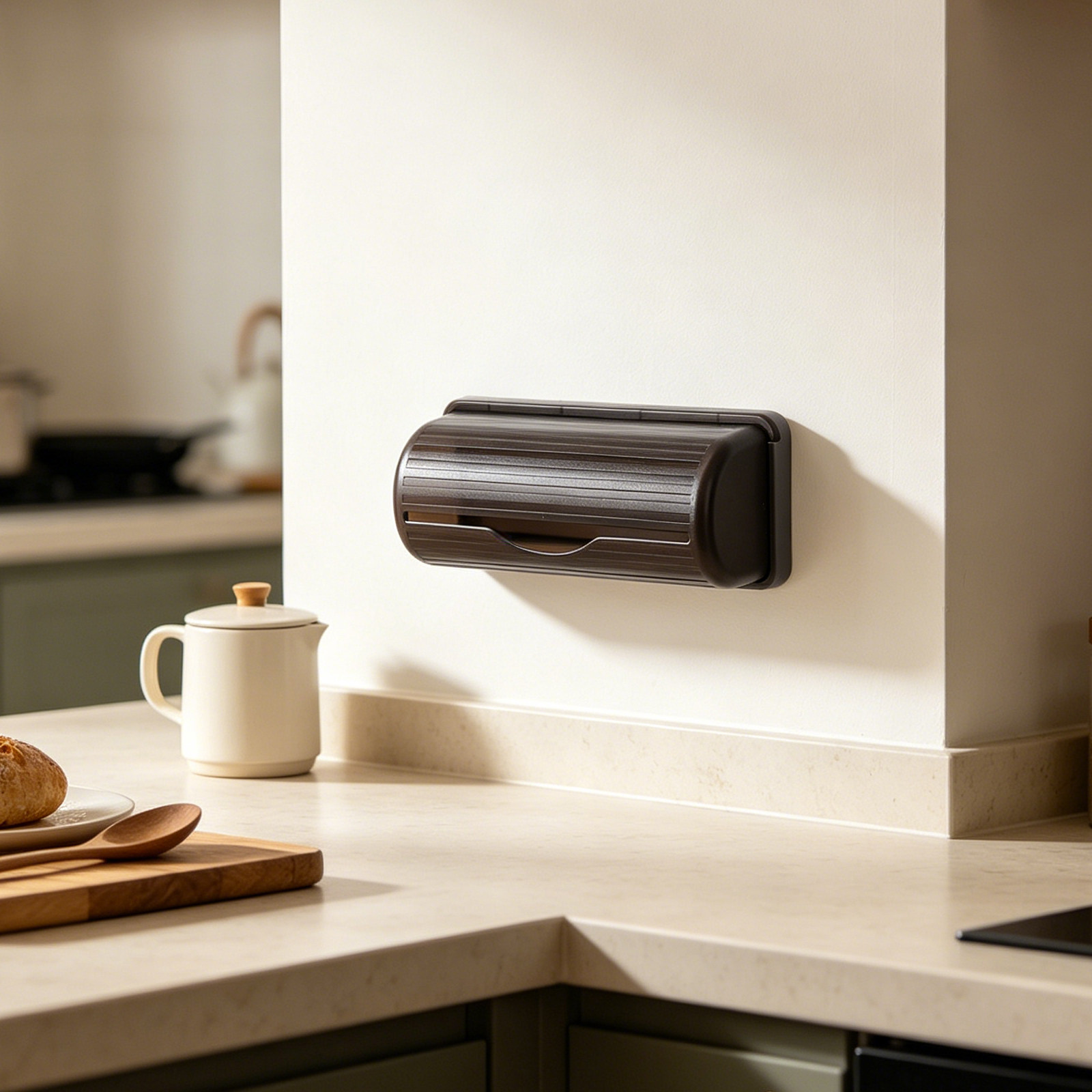 벽걸이형 쓰레기 봉투 홀더 플라스틱 식료품 봉투 디스펜 - Commercial Kitchen Utensil Organizer 리뷰 및 가격