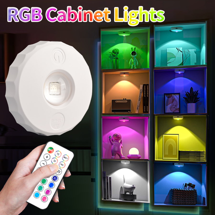 LED 캐비닛 조명 RGB 리모컨 충전식 무선 야간 조 - Commercial Kitchen Lights 리뷰 및 가격